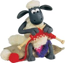 Shaun the Sheep, from the Wallis and Gromit films